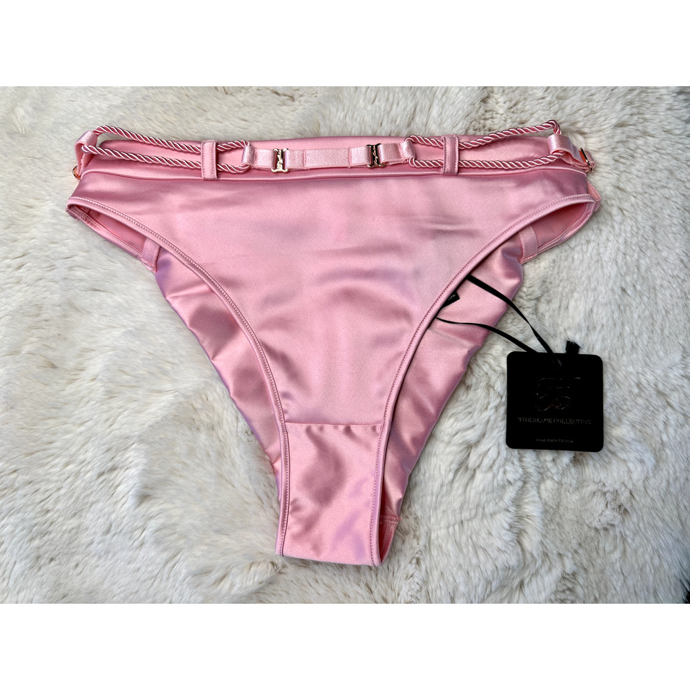 Honey Birdette SHIBARI🩷 Pink Rope Brazilian Brief Panty XS